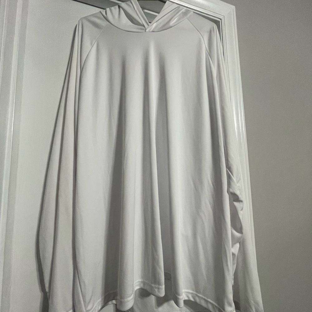 White Hooded Dry Power Shirt